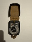  vintage  Gossen Sixtar Light Meter In Fitted Leather Case   Strap-collectible