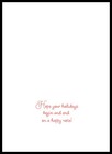 Greeting Card - Mouse - Christmas - 1006