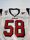 Game Worn Used Jersey Northern Illinois Huskies Niu Football Adidas Size 46  58