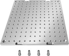 Fixture Plate Aluminum Mic 6 Cnc Sacrificial Mill Mini Pallet Block Welding New
