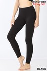 Women High Waist Basic Full Length Daily Soft Leggings