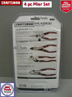 Craftsman 4 Piece Plier Multi Function Pack Set 9-02089 New Tru-grip