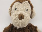 Rare 9  Vintage Jellycat London Squiggles Monkey Plush Brown Stuffed Animal Toy