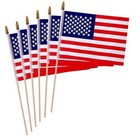 6 Pack Small American Flags mini American Flag For Outdoor Us 4x6 Inch 6 Pcs