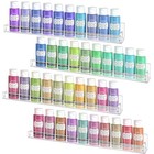  Clear Paint Organizer Wall-mount  Miniature Paint Holder  Paint Rack 