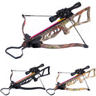 180 Lb Black   Camouflage Camo Hunting Crossbow Bow  4x20 Scope  7 Arrows 150 80