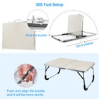 Portable Laptop Notebook Table Foldable Stand Sofa Bed Lap Tray Computer Desk