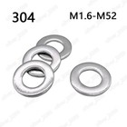 304 Stainless Steel Flat Washers Insulation M1 6 M2 M2 5 M3 M4 M5 M6 M8 M10-m52