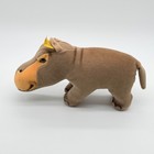 Vintage Steiff Hippo Mockie Beauty With Tag   Button Stuffed Animal Toy Plush
