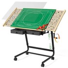  Puzzle Table With Drawers - 1500 Pieces Jigsaw Puzzles Table For Adults  Hand 