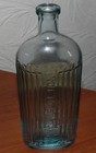 Very Rare Large Antique  Oval   Nice Arsenic   Poison Skeleton s Display Label