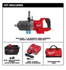 Milwaukee 2868-22hd M18 D-handle 1  Impact Kit - New Factory Sealed  Forge