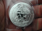 2017 1 Oz Rwanda  999 Fine Silver Coin Nautical Series Santa Maria  Sealed 