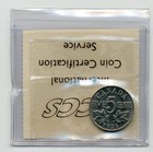 1926 Canada 5 Cent  Near 6 - Choice About Uncirculated  Iccs Au 55