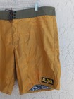 Nwt Birdwell Beach Britches Board Mens 42 Shorts Rare Aloha Yellow Gold Limited