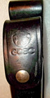 Goec Black Leather Mace Holder For Military Belt - Free Fast Shipping - Nice 