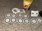 Vintage Gaf View-master 3d Slide Viewer With Cartoon Reels  Container