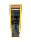 Vintage 1970   s Yellow Metal Funhouse Fun Mirror Rare