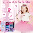 Princess Dress Up Toy Set  Girls Jewelry Boutique Role Playing Game  Dress Up   