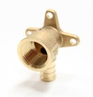 Efield 5 Pcs  1 2  Pex X 1 2  Female Npt  Drop-ear Elbow Crimp Brass Fitting