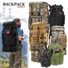 Hiking Military Tactical Travel Backpack Rucksack Camping Bag 30l 35 40 80l 120l