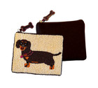 Dachshund Coin Purse  Dog Beaded Bag  Lily Posh