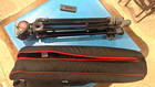 Manfrotto Mvh500a Fluid Drag Video Head W  Mvt502am Tripod And Carry Bag  Great