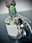 Fertility Magick Witches    Spell Bottle  handmade  Witchcraft  Wicca  Hoodoo 