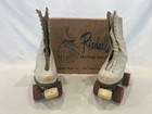 Riedell Silver Medal 344 Vintage Roller Skates W Box No Laces