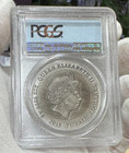Tuvalu 2018-p   Two Oz  Silver  2  pcgs 70   Vikings High Rekief  Antique Finish
