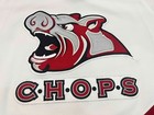 Reebok Authentic Iowa Chops Ahl Hockey Jersey Sz 52 White Canada Sewn Blank