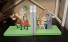 Fantasy Fields Knights Castle Bookends Kids Room Nursery Decor Wood Set