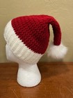 Handmade Crocheted Santa Hat - Adult