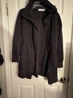 Freya Lab Black Coat With Hood Size M