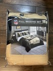 Nfl New Orleans Saints Gold Black Full Comforter Pillowcases Flat   Fitted Sheet