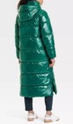      A New Day Women s Hooded Duvet Puffer Jacket Green Size Xl    