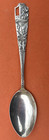 5-5 8  Yellowstone Park Landmarks Twin Cubs Sterling Silver Souvenir Spoon