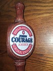 English Pub Style John Courage Amber Beer Tap Handle  Man Cave Item  Cheers 