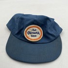 Vtg 1970s Olympia Beer Trucker Hat Snapback Booze Cap Premium Lager Logo