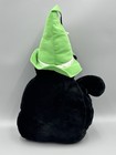 Vintage Wizard Black Cat Totally Ghoul Plush Pillow 16    Stuffed Animal No Tag
