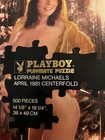 4 1981 Playboy Playmate Jigsaw Puzzle Ms  October Lorraine Michaels New Unopened