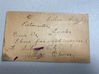1899 Canceled Thomas Jefferson Post Card Postal One Cent Stamp Silver City