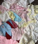 Vintage Baby Clothes Mixed Sizes 0-2 Girls Boys Lot Of 34  Piece