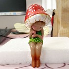 Fairy Garden Miniature Sleeping Girl Figurine Resin Small Mushroom Ornament