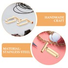  2pcs Pin To Pendant Converter Horizontal Brooch Converter For Changing Brooches