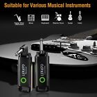 Lekato Ws-70 Wireless Guitar Audio System Transmitter Receiver 70 Channels 40m