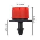 50 Pcs Adjustable Irrigation Drip Emitter  Miniature Drip Sprinkler 1 4 Inch For