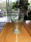 Vtg Set 12 Coca Cola Coke Green Glasses 6 Oz 4  Tall Nos Great Size Kids Juice