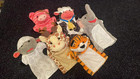 Melissa   Doug Hand Puppets Zoo Safari Farm Lot Of 6 Animals 10  Plush Stuffed