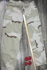 Us Army Pants Men   s Medium Brown Camo Military Fatigues Bdu Cargo Desert Storm